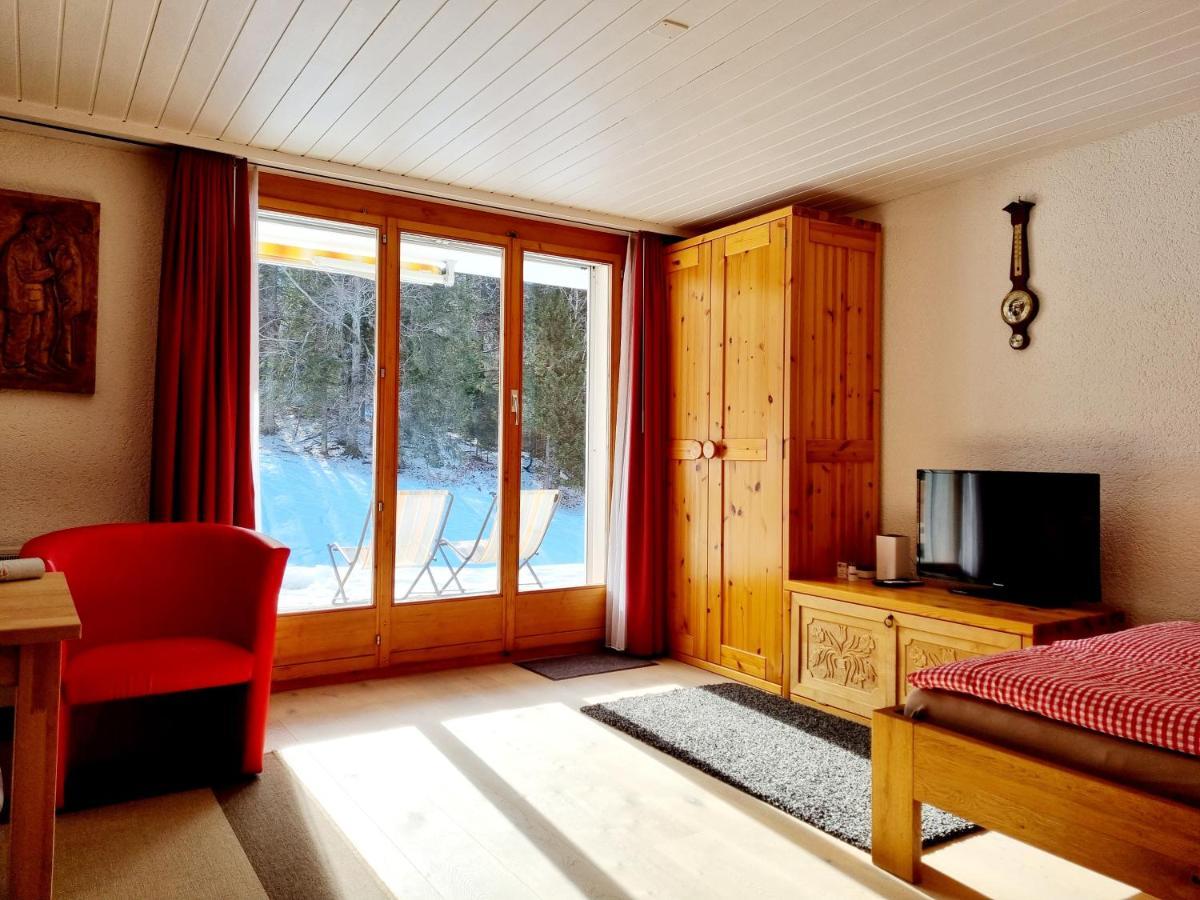 Mom - Alpine Boutique Apartments, Grindelwald Gletscher, Eiger View Terrace Studio Eksteriør bilde