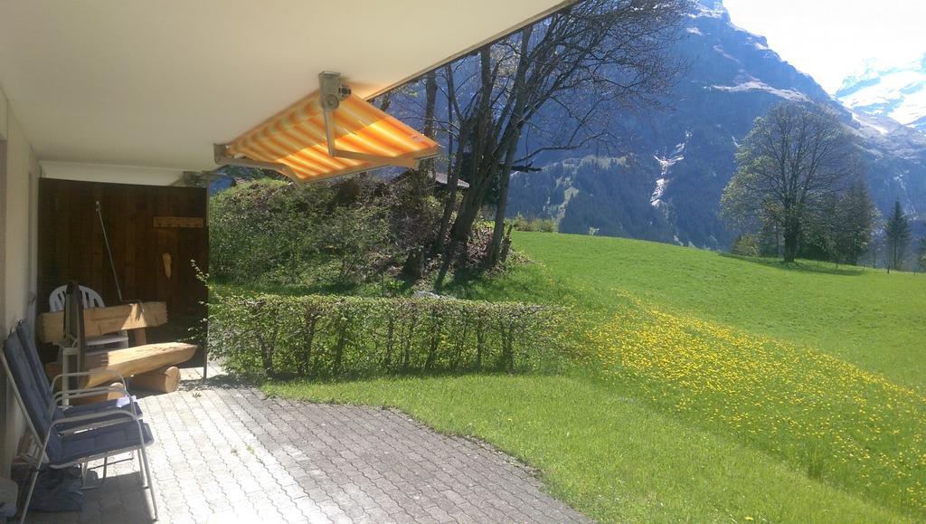 Mom - Alpine Boutique Apartments, Grindelwald Gletscher, Eiger View Terrace Studio Rom bilde