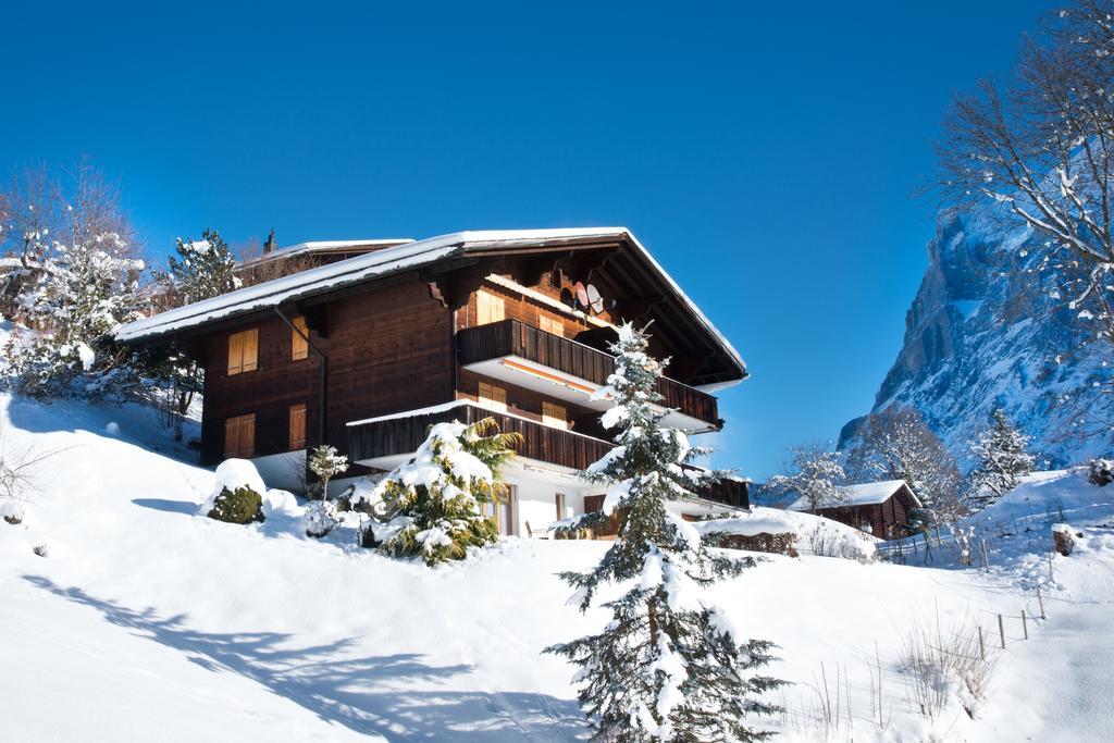 Mom - Alpine Boutique Apartments, Grindelwald Gletscher, Eiger View Terrace Studio Rom bilde