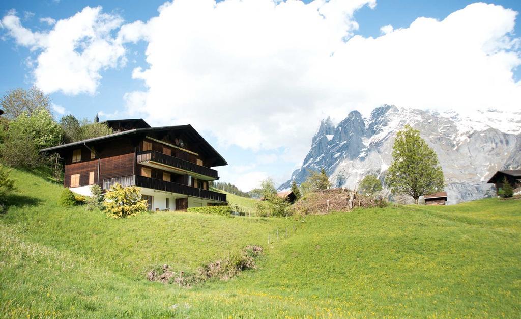 Mom - Alpine Boutique Apartments, Grindelwald Gletscher, Eiger View Terrace Studio Eksteriør bilde